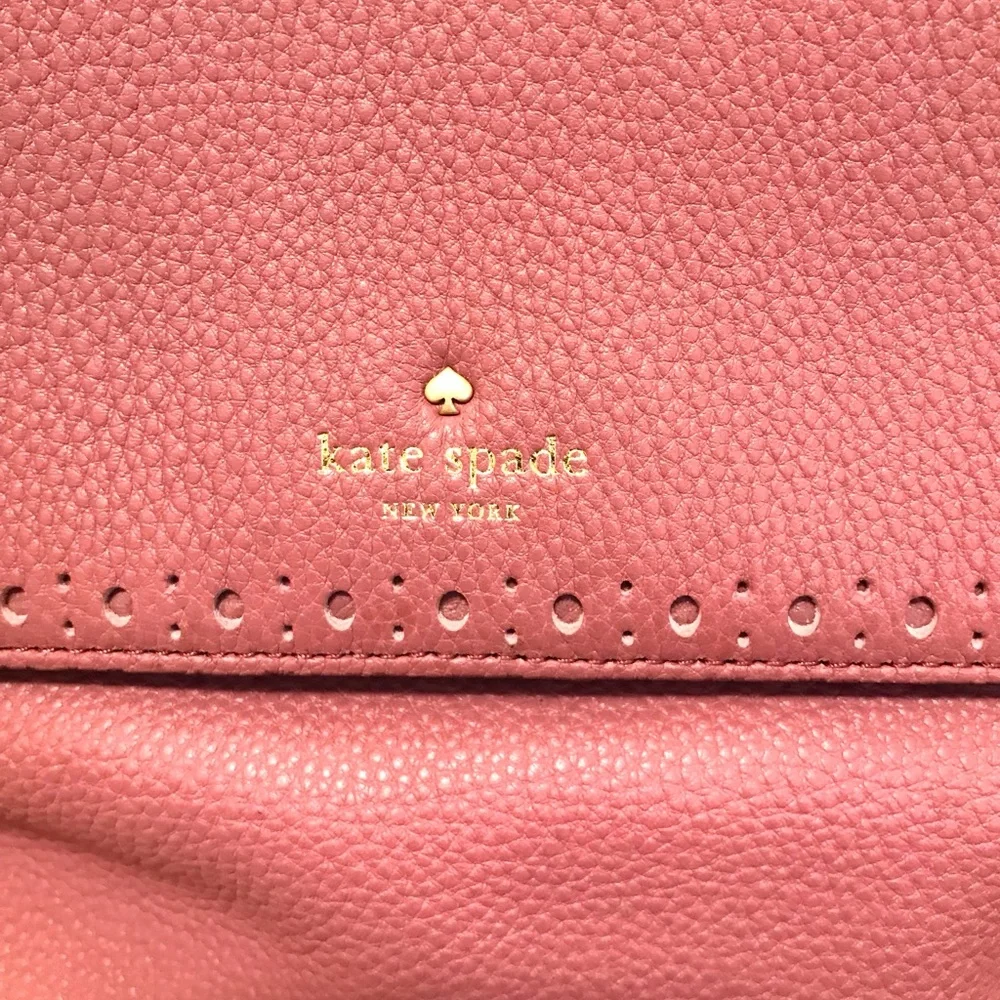 Kate Spade James Street Sparrow Satchel in Mauve Pebbled Leather